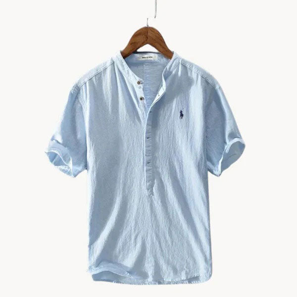 R&L | Chemise en lin d'été – Style masculin haut de gamme