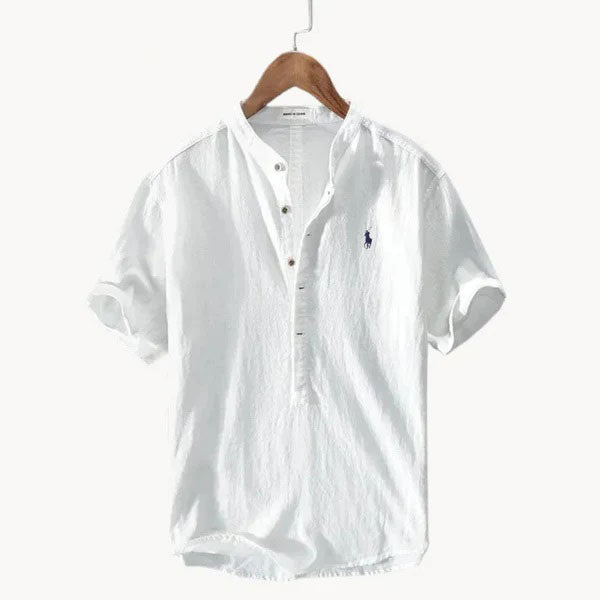 R&L | Chemise en lin d'été – Style masculin haut de gamme