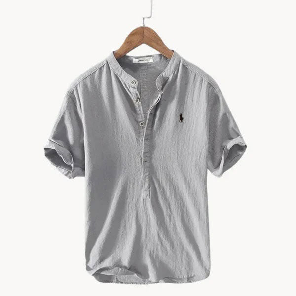 R&L | Chemise en lin d'été – Style masculin haut de gamme