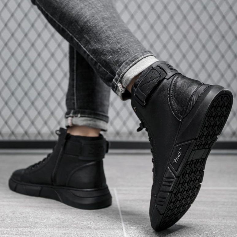 Chaussures en cuir de qualité pour hommes(Livraison gratuite)