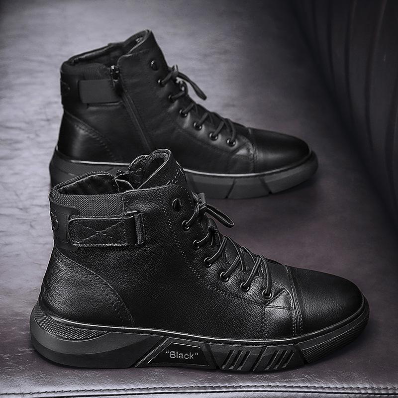 Chaussures en cuir de qualité pour hommes(Livraison gratuite)