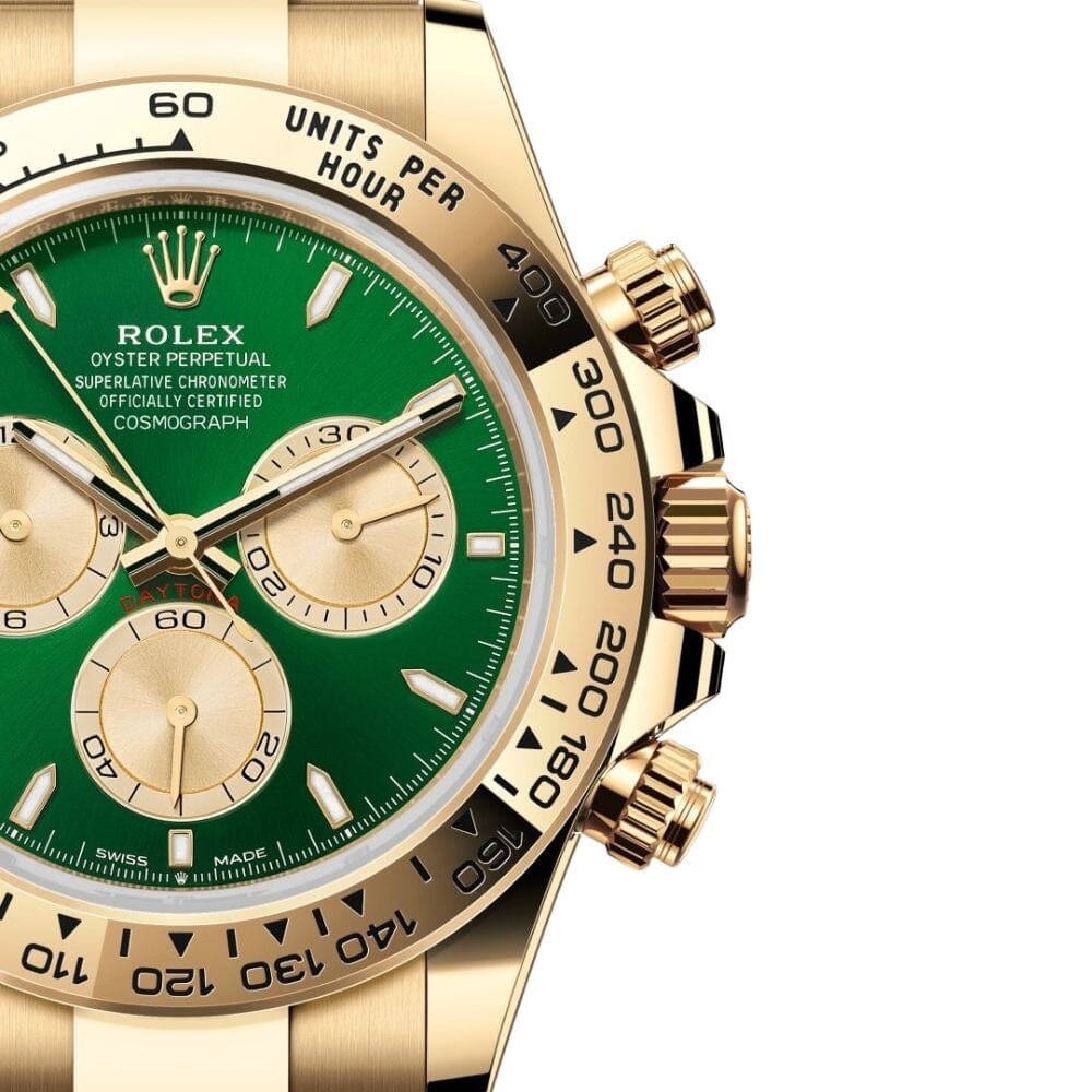 Daytona 126508 “Yellow Gold Green”