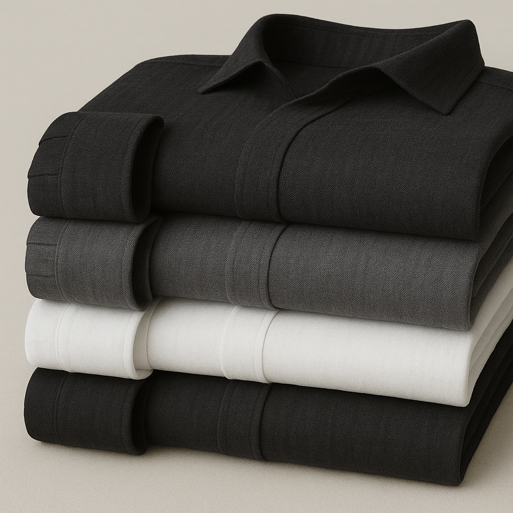 Chemise à manches longues 100% de lin - Hanley