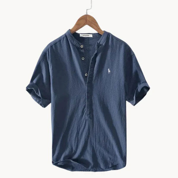 R&L | Chemise en lin d'été – Style masculin haut de gamme