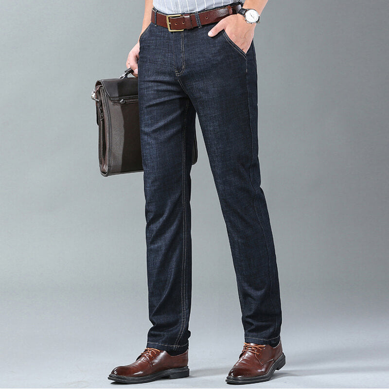 【🔥Offre du jour】Pantalon homme jeans – confort et flexibilité