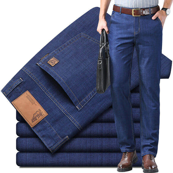 【🔥Offre du jour】Pantalon homme jeans – confort et flexibilité