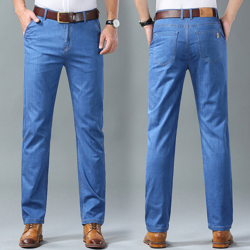 【🔥Offre du jour】Pantalon homme jeans – confort et flexibilité