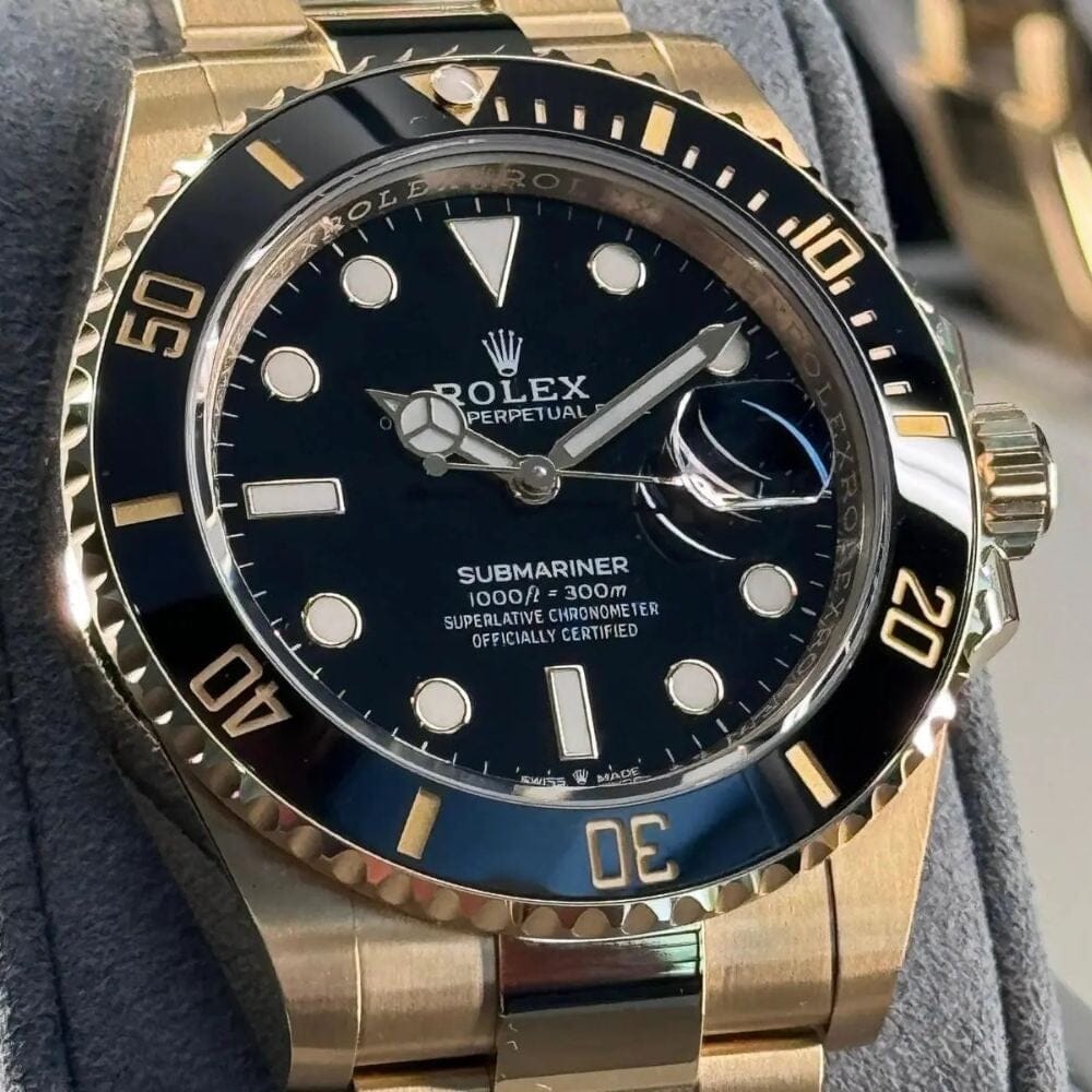 Submariner Date 126618LN-0002 Yellow Gold with Black Dial