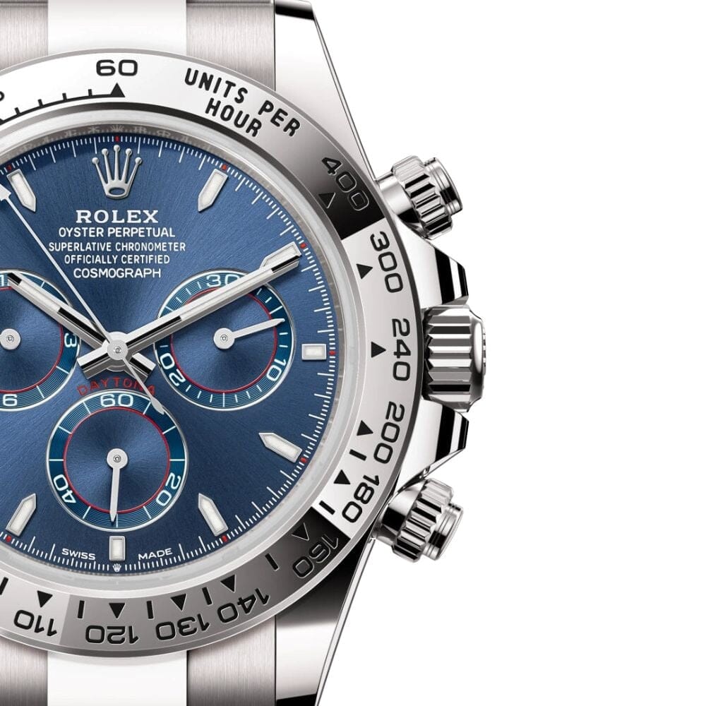 Daytona 126509 Weißgold Mit Blauem Zifferblatt
