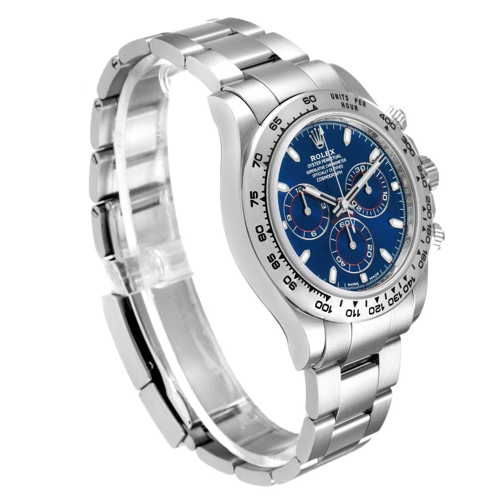 Daytona 126509 Weißgold Mit Blauem Zifferblatt
