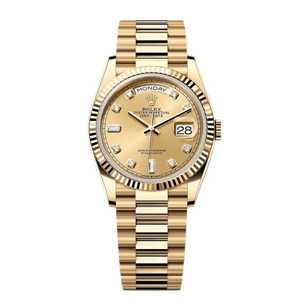 Day-Date Diamond 128238 Yellow Gold